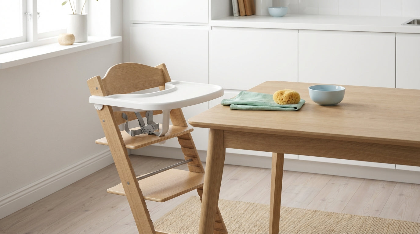 Hochstuhl Sicherheit: Checkliste, Gurte, Pflege & richtig aufstellen