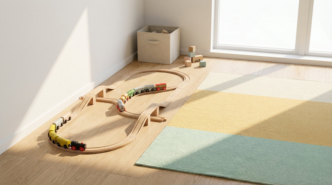 Holzeisenbahn für Kinder: Ratgeber zu Alter, Qualität & Platz