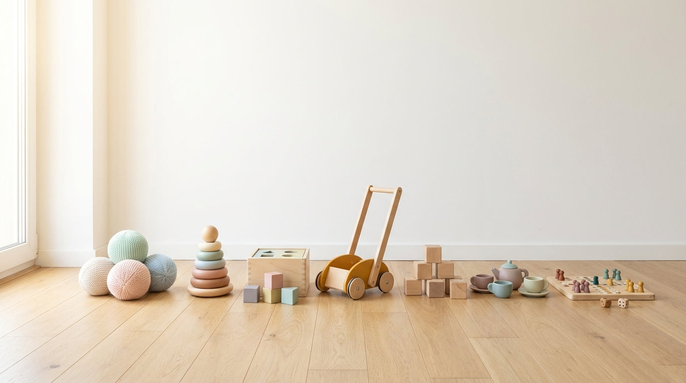 Spielzeug Kind 1 Jahr: altersgerechte Ideen von 6 Monaten bis 4+