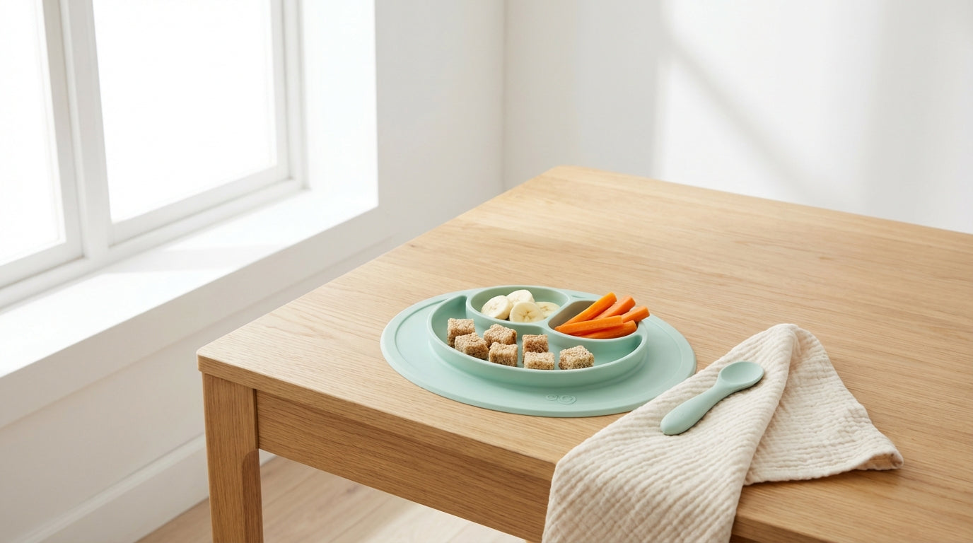 Kinderteller mit Saugnapf: Auswahl, Materialien & Pflege im Alltag