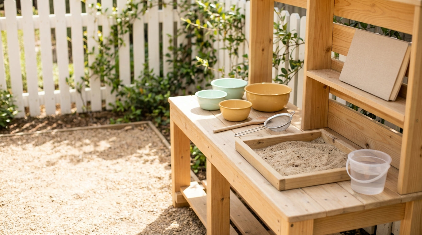 In welchem Alter Matschküche? Ab wann sie sich lohnt & wie lange