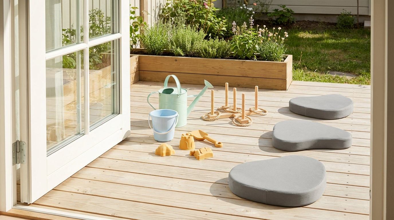 Outdoor Spielzeug: praktische Tipps & Ideen für Garten und Terrasse