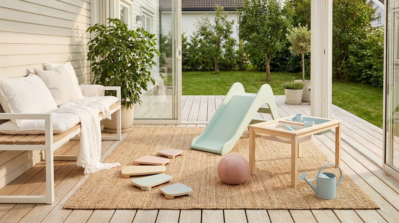 Outdoor Kinderspielzeug: Ideen für Garten, Balkon & Regentage