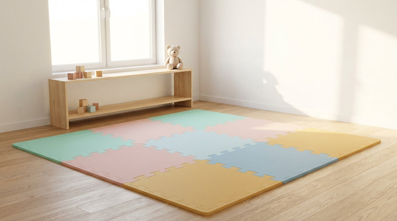 Puzzlematte Kinder: So wählst du sicher, rutschfest & pflegeleicht