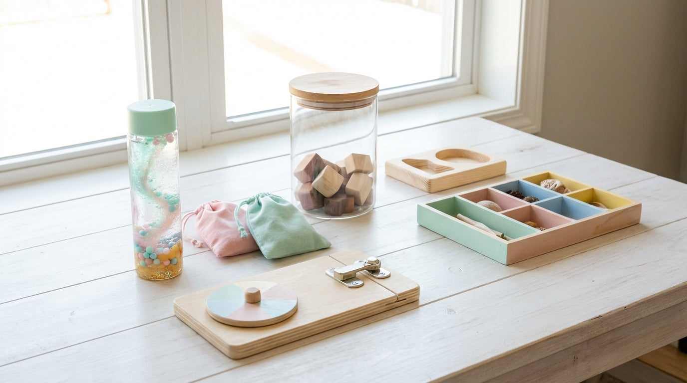 Sensorikspielzeug selber machen: 5 einfache DIY-Ideen für zuhause