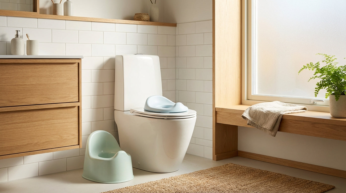 Töpfchen oder Toilettensitz: Was passt besser zu deinem Kind?
