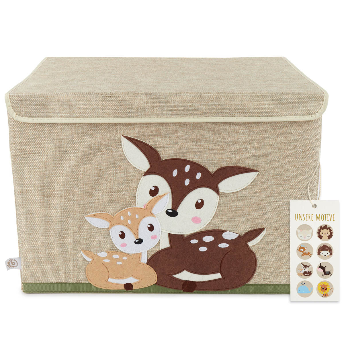 box aufbewahrung spielzeug Aufbewahrungsbox Rehe mit Deckel