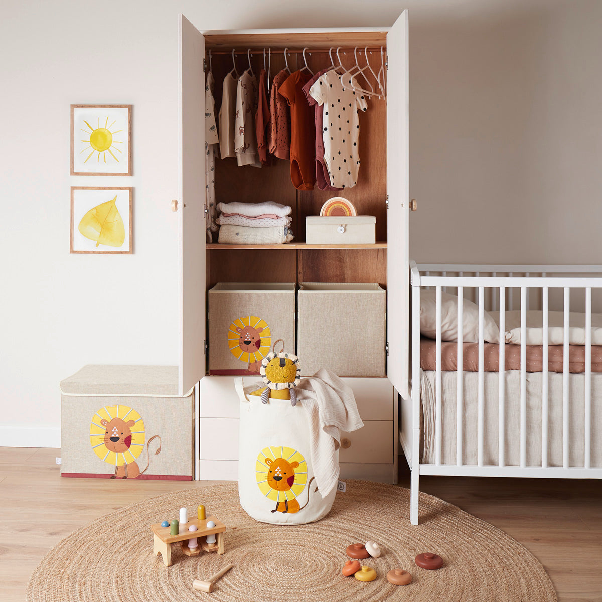 Aufbewahrungskorb Löwe