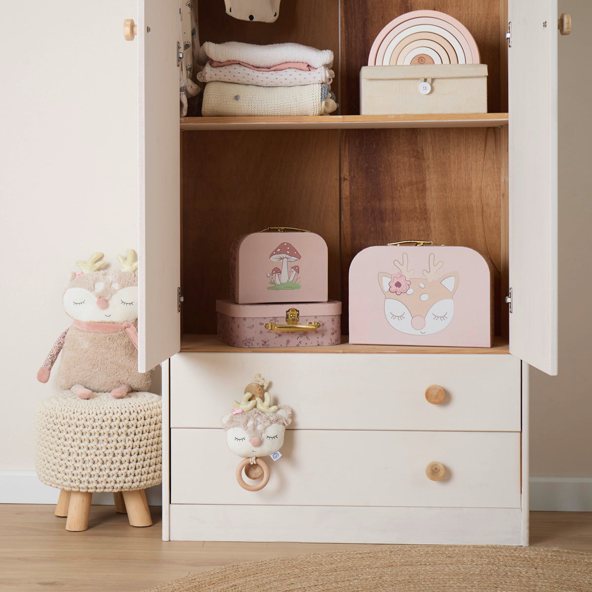 3er Kofferset Ella Dreamy Flowers