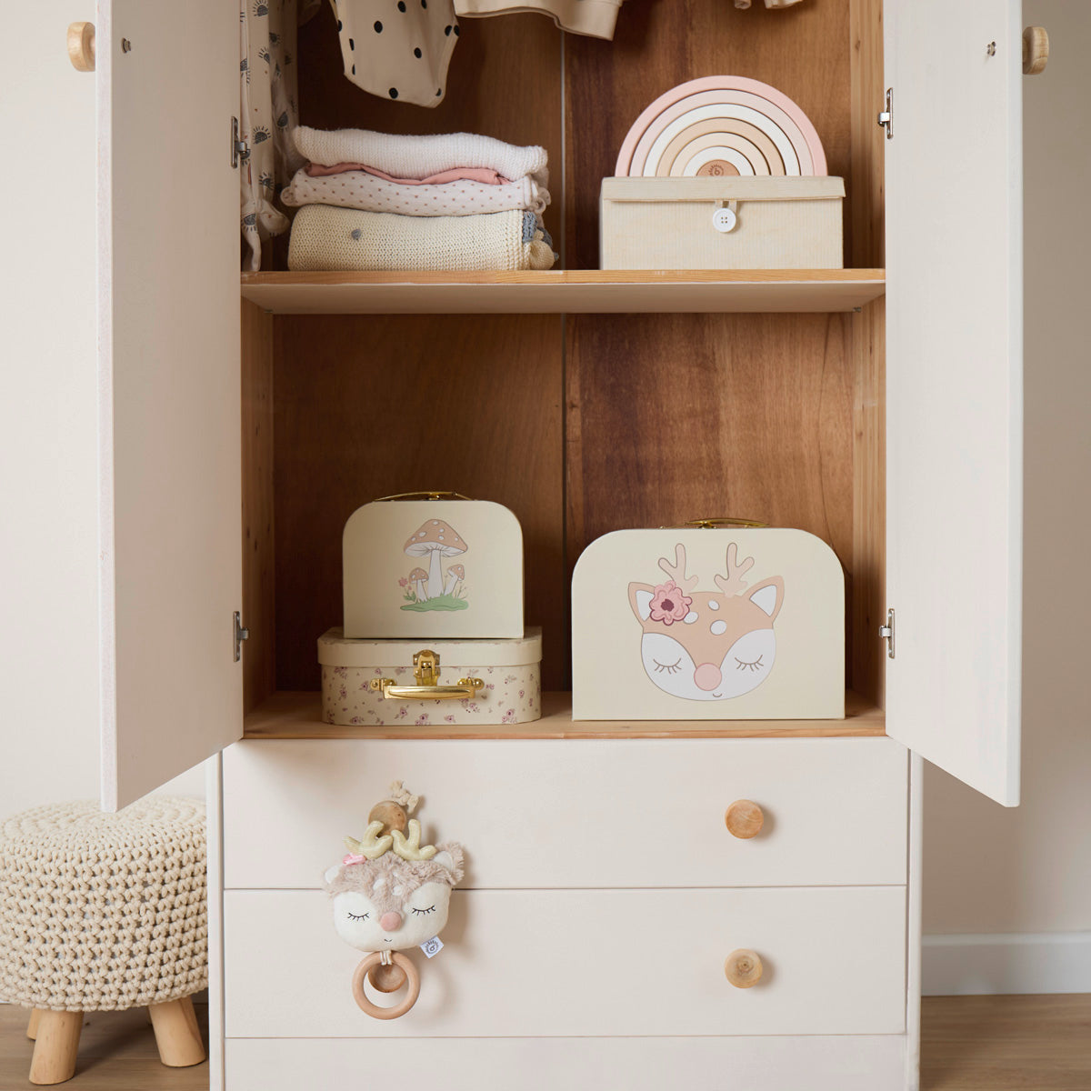 3er Kofferset Ella Vintage Flowers