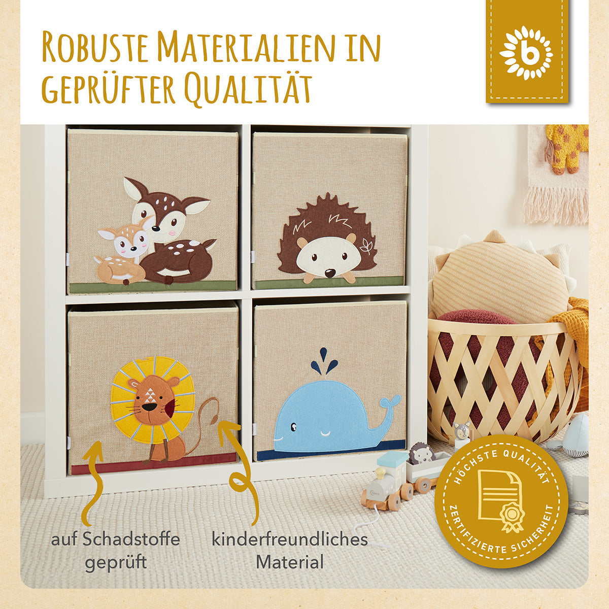 Aufbewahrungsbox Löwe