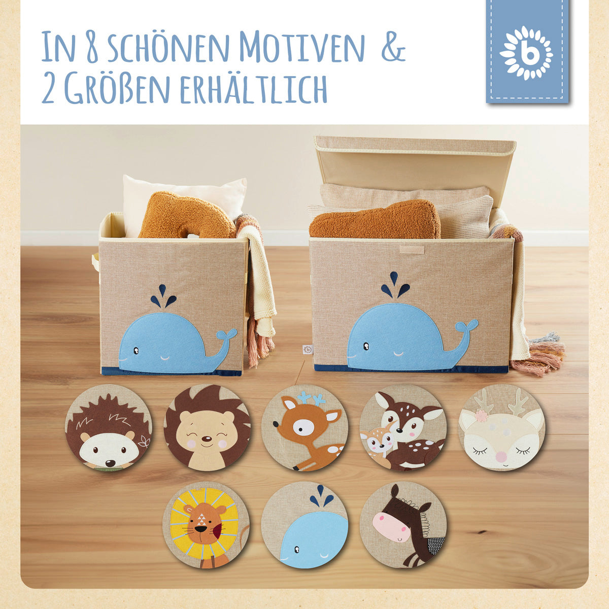 Aufbewahrungsbox Wal