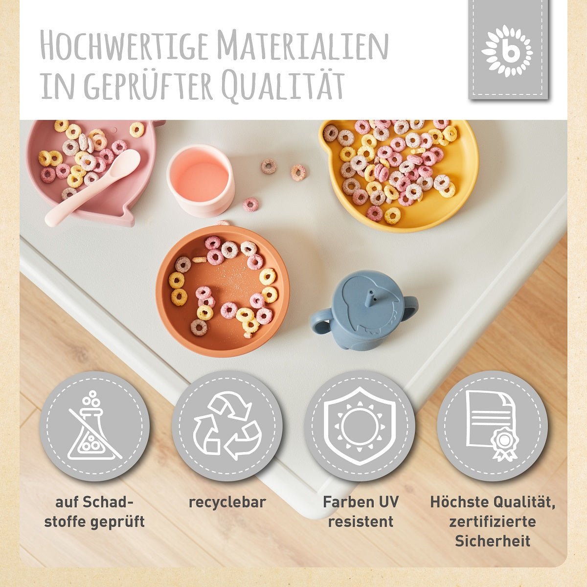 Kindertisch silver