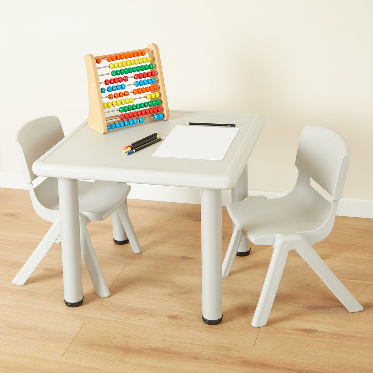 Kindertisch silver