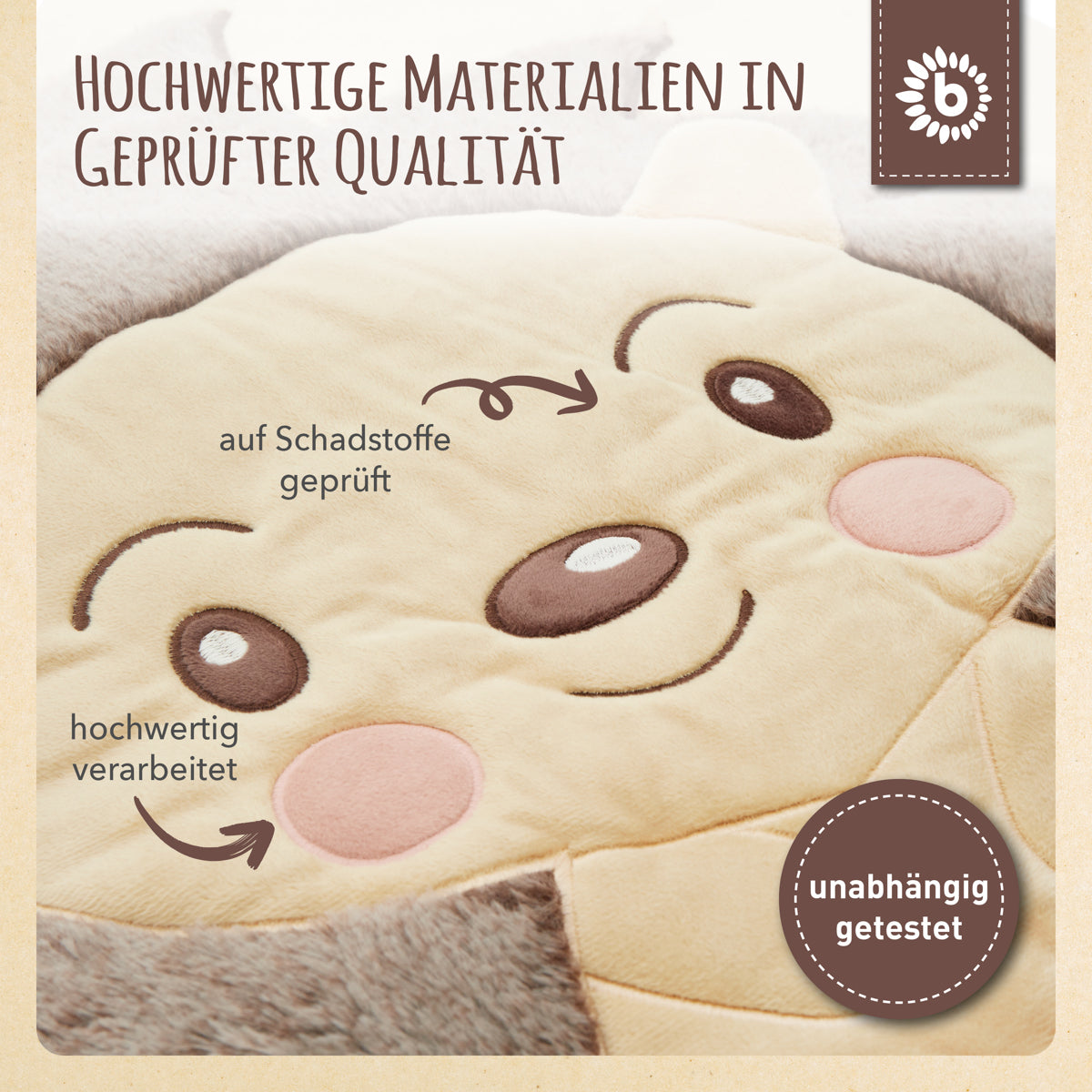 Spieldecke Igel Piksi