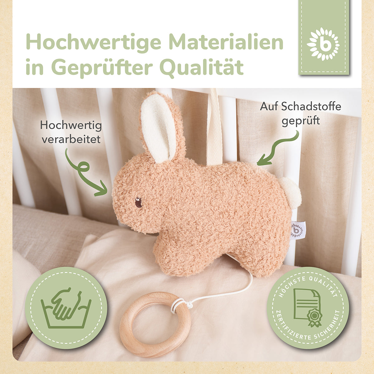 MUSIKSPIELUHR HASE FINE