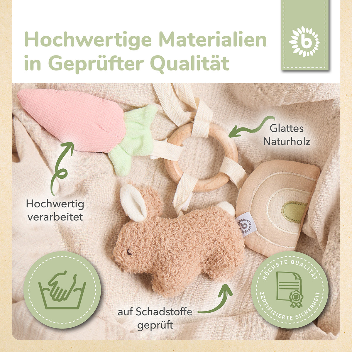 ACTIVITY SPIELZEUG HASE FINE