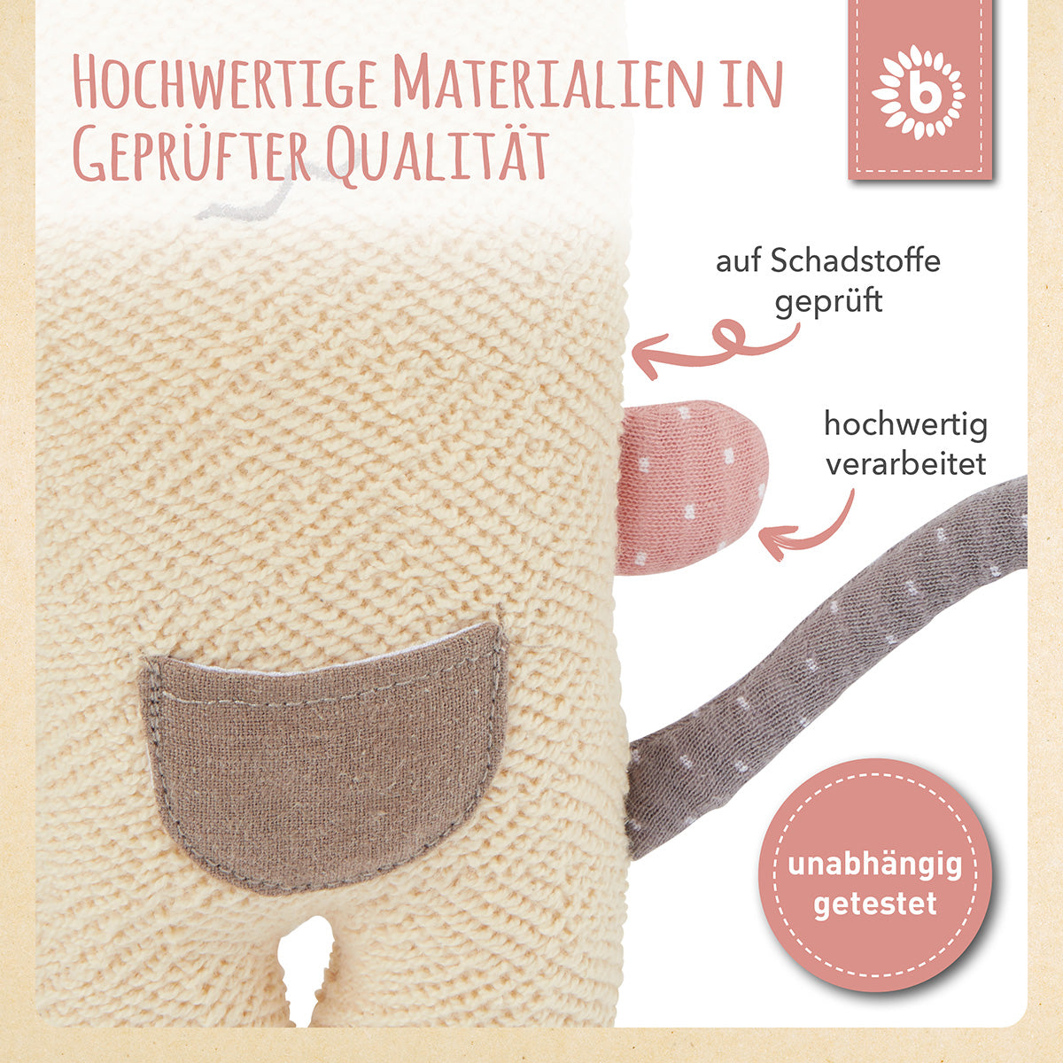 Kuscheltier Maus