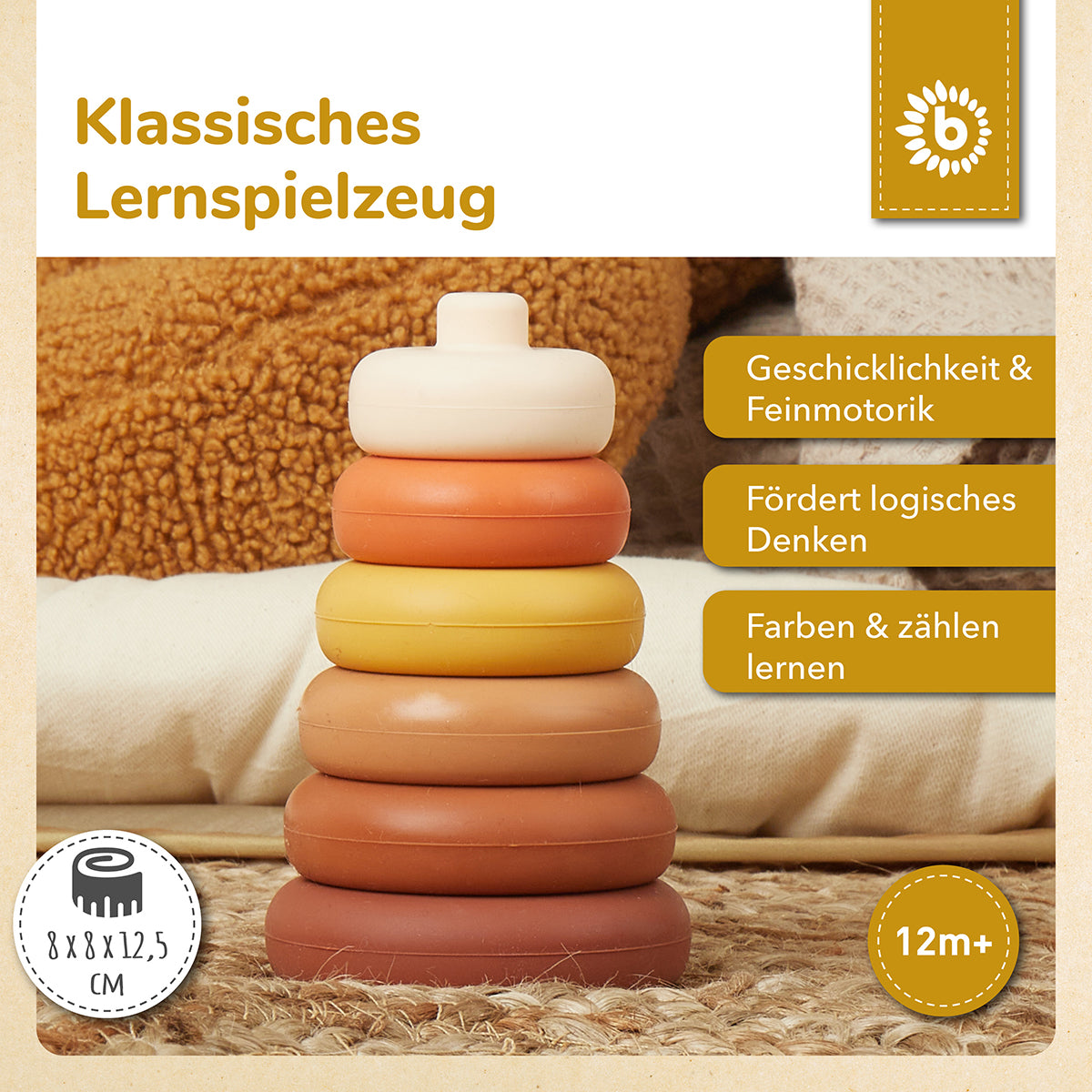 Silikon Stapelturm Chocolate Bliss