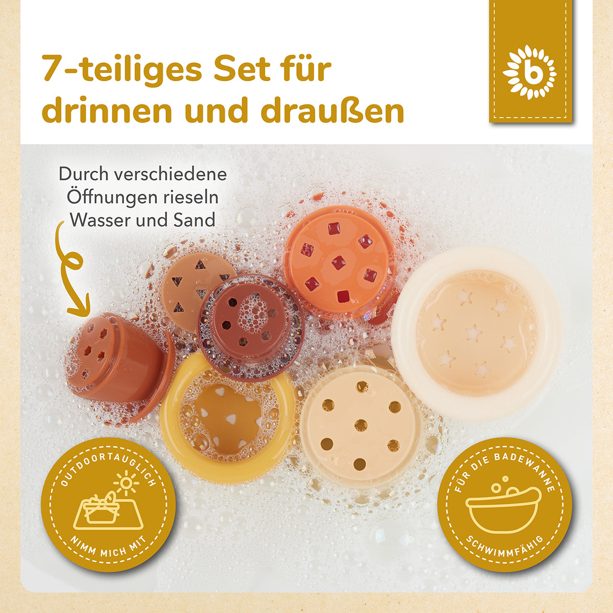 Silikon Stapelbecher Chocolate Bliss