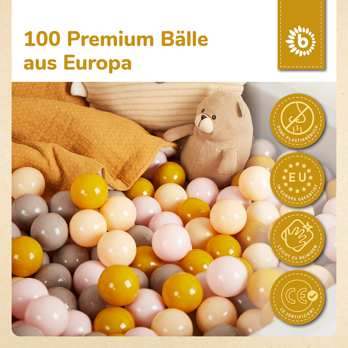 Bälle Sunrise 100 Stück