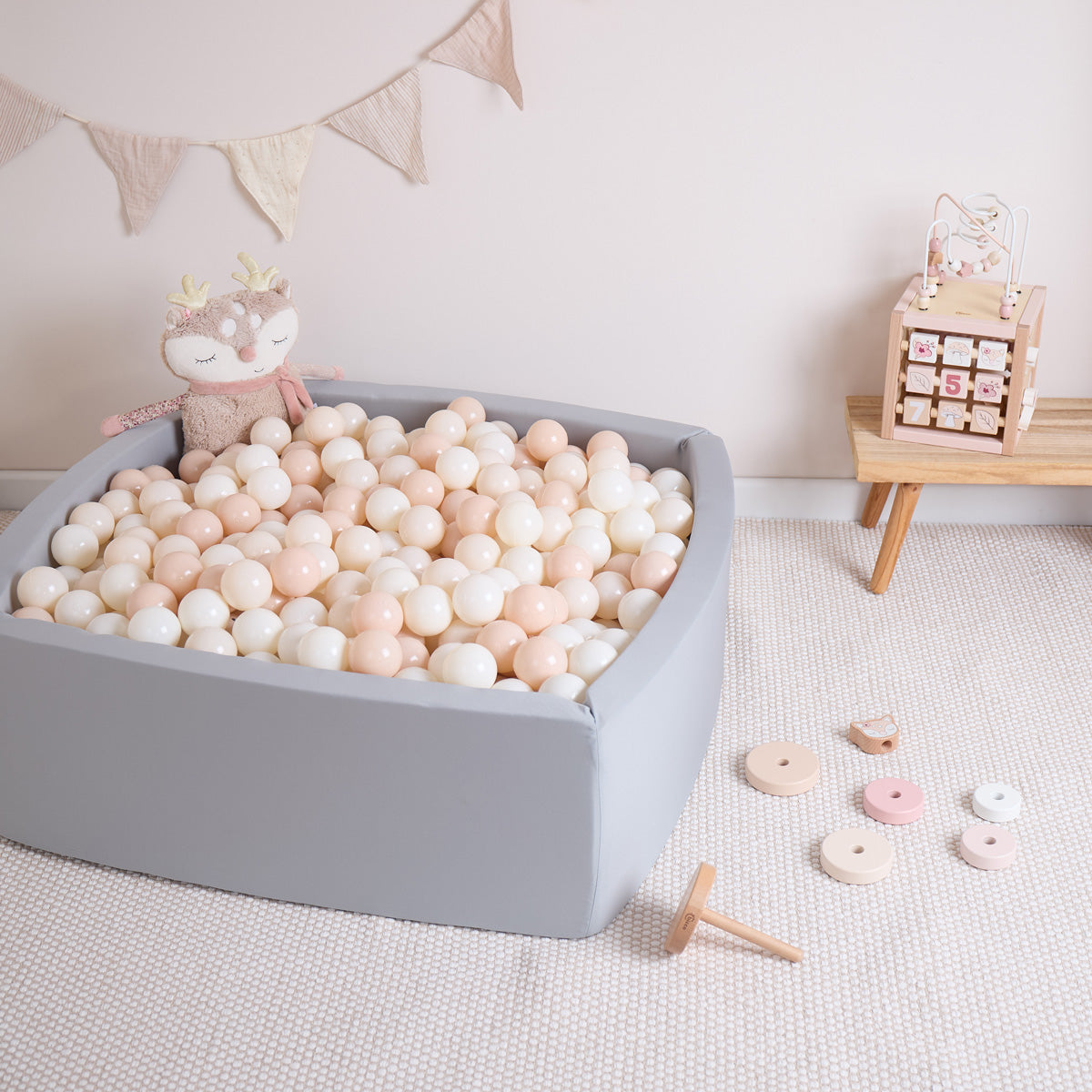 Bälle Vintage Flowers 100 Stück