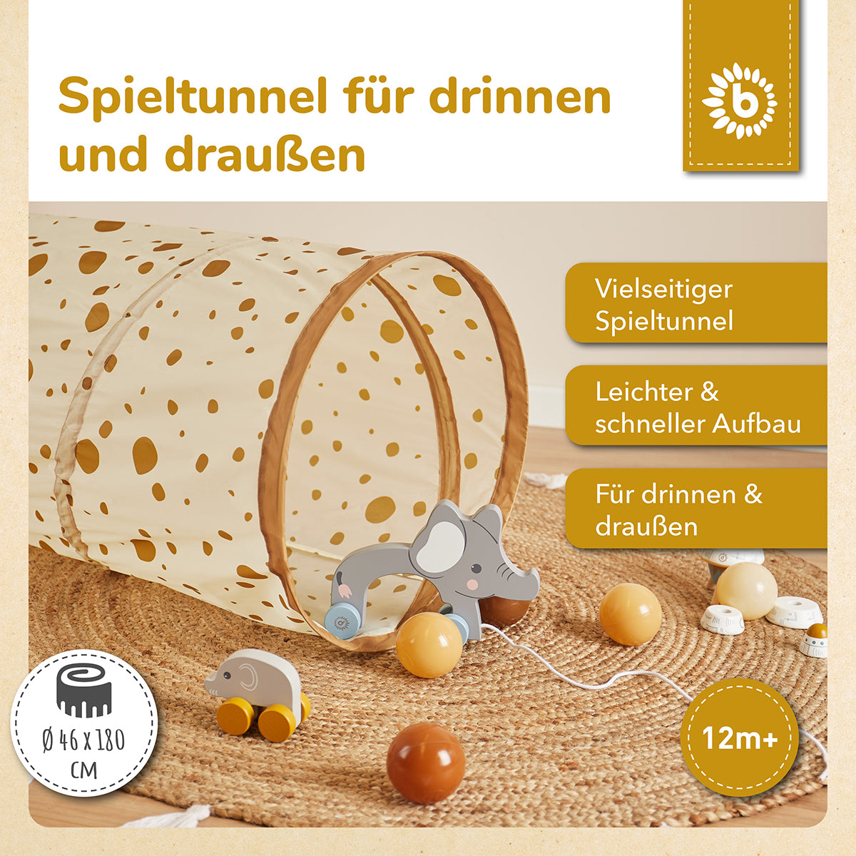 Pop up Spieltunnel Dots