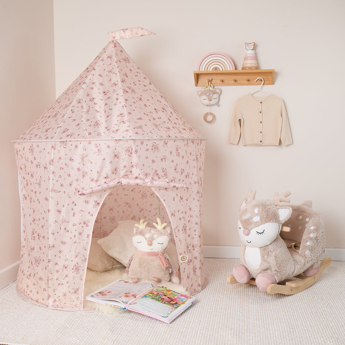 Pop Up Spielzelt Dreamy Flowers