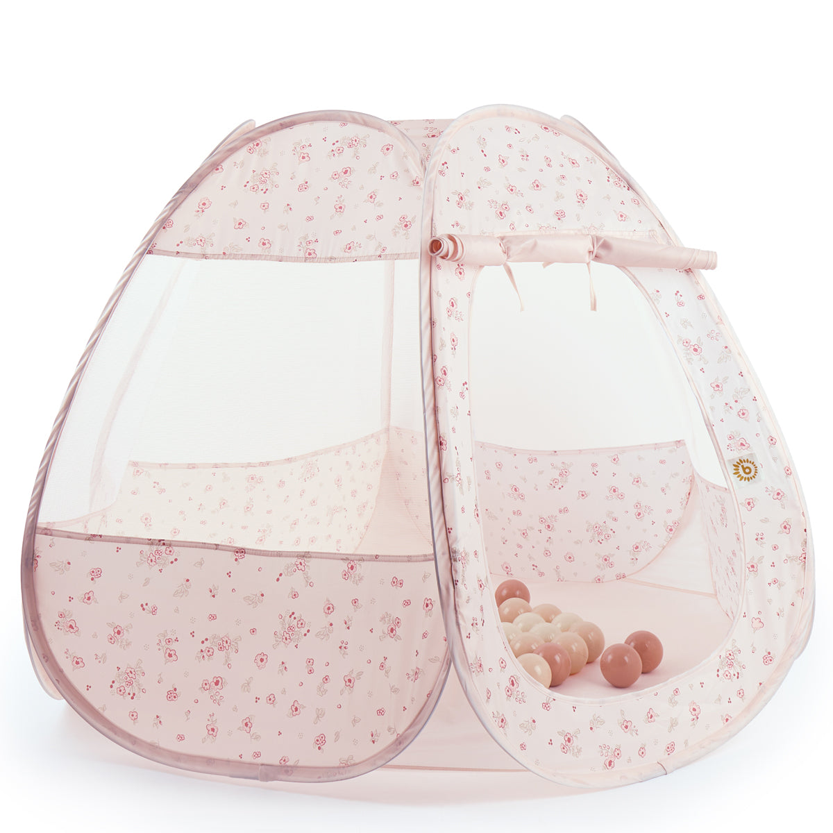 Pop Up Spielzelt und Bällebad Dreamy Flowers mit 50 Bällen