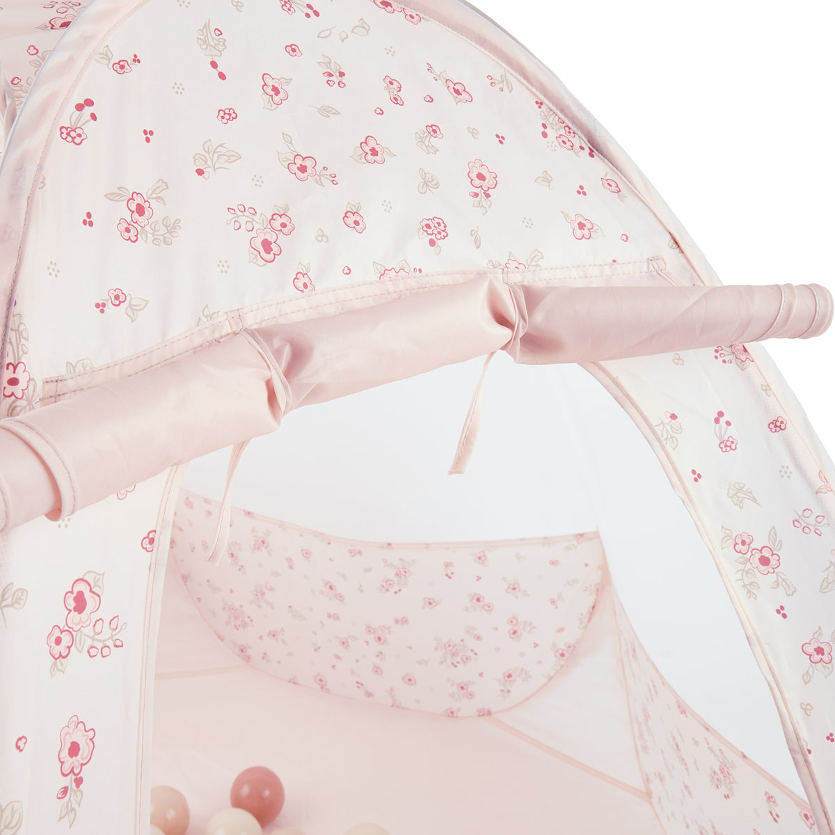 Pop Up Spielzelt und Bällebad Dreamy Flowers mit 50 Bällen