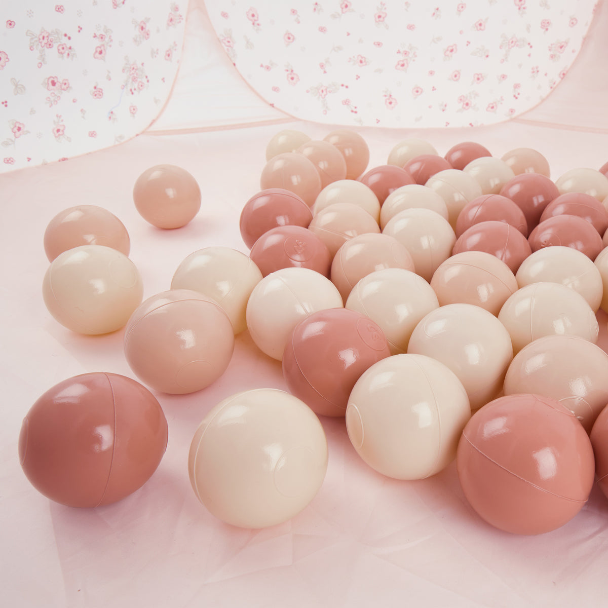 Pop Up Spielzelt und Bällebad Dreamy Flowers mit 50 Bällen