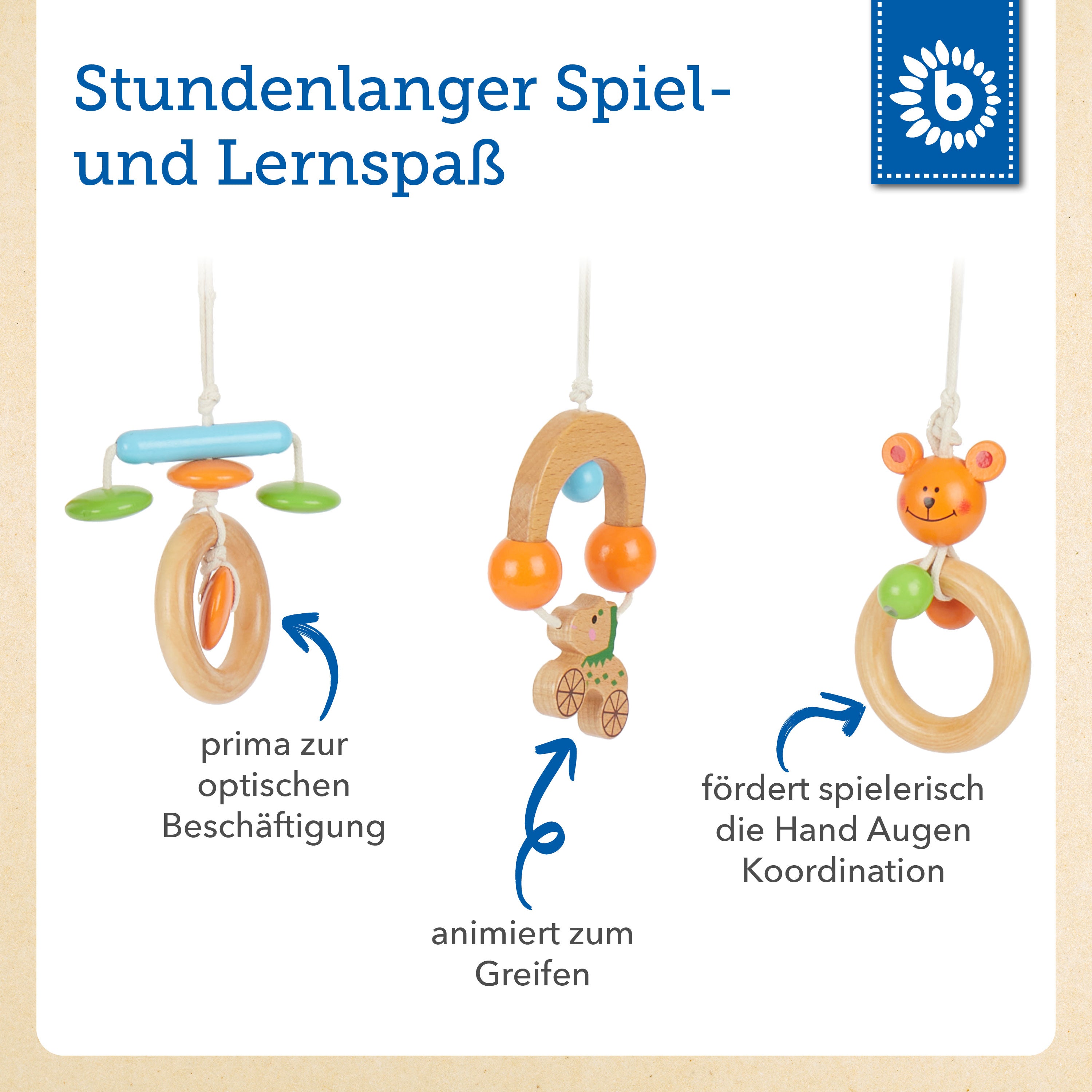 Spielbogen Trendy - höhenverstellbar
