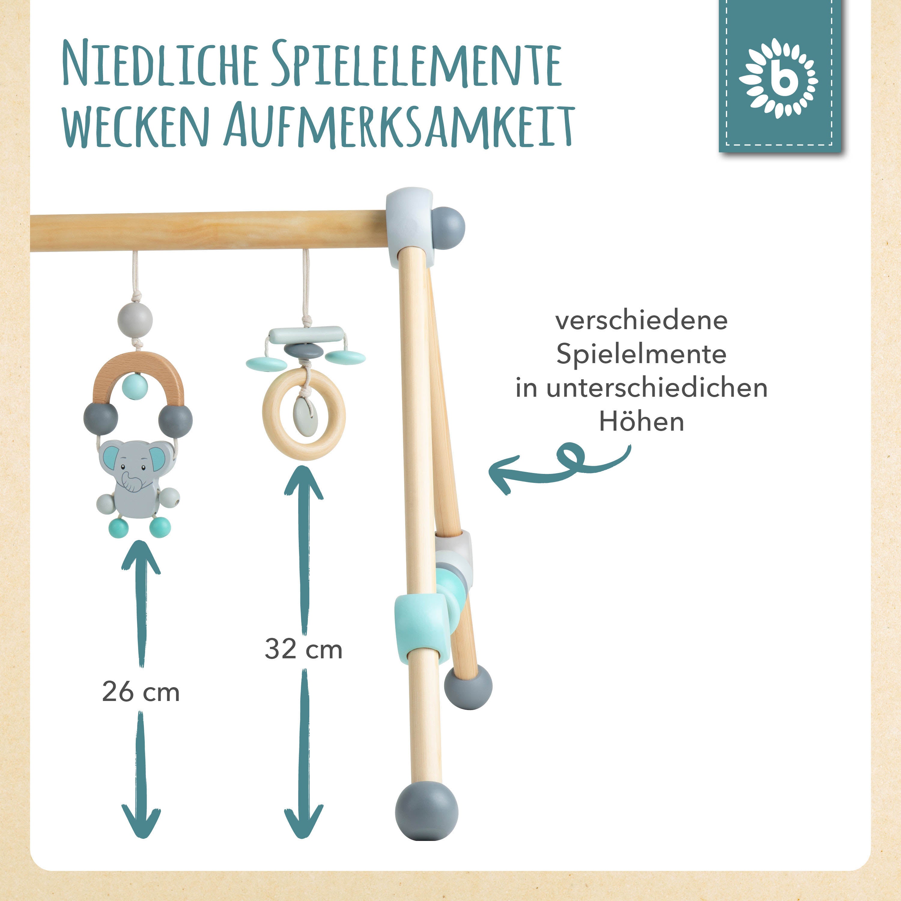 Spielbogen Elefant