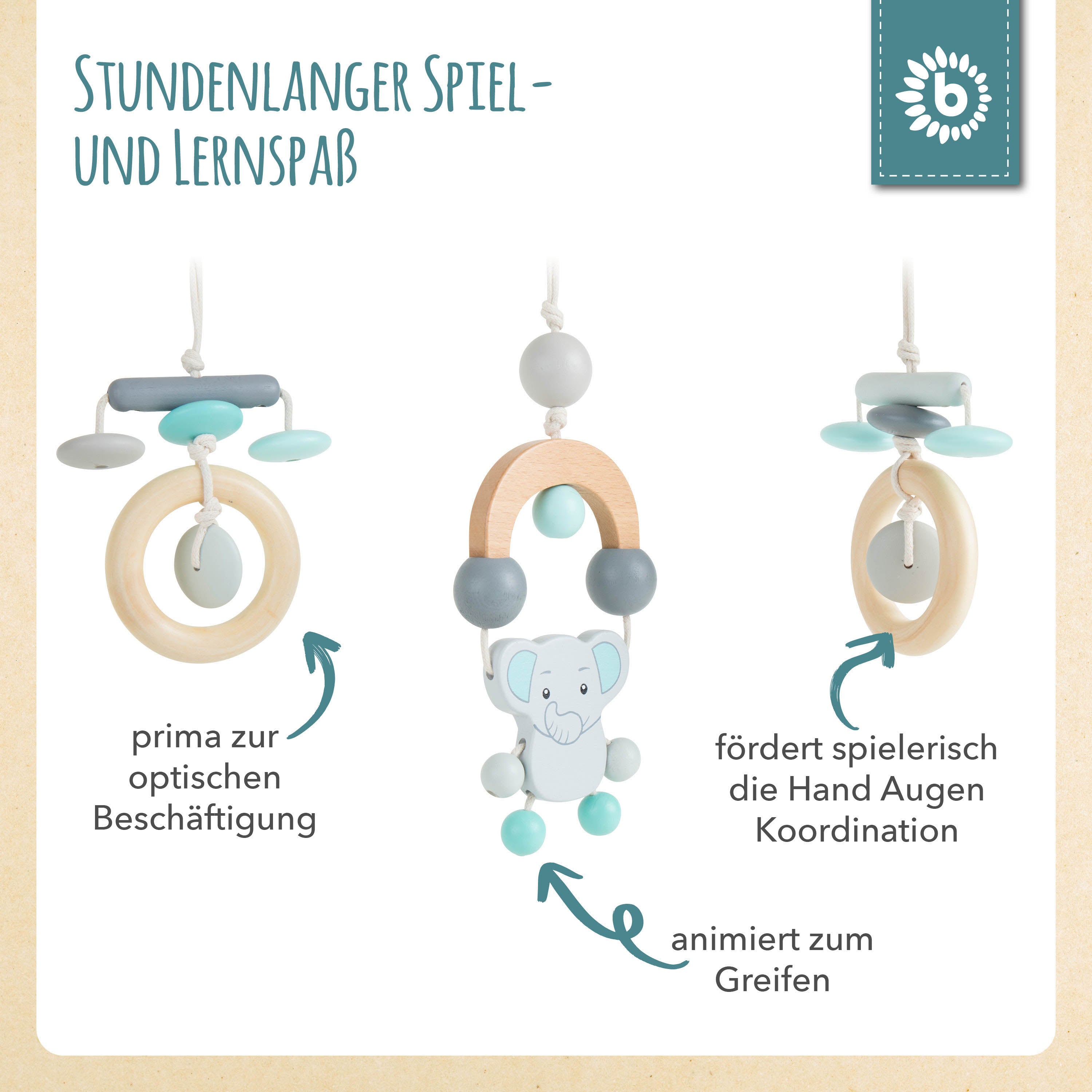 Spielbogen Elefant
