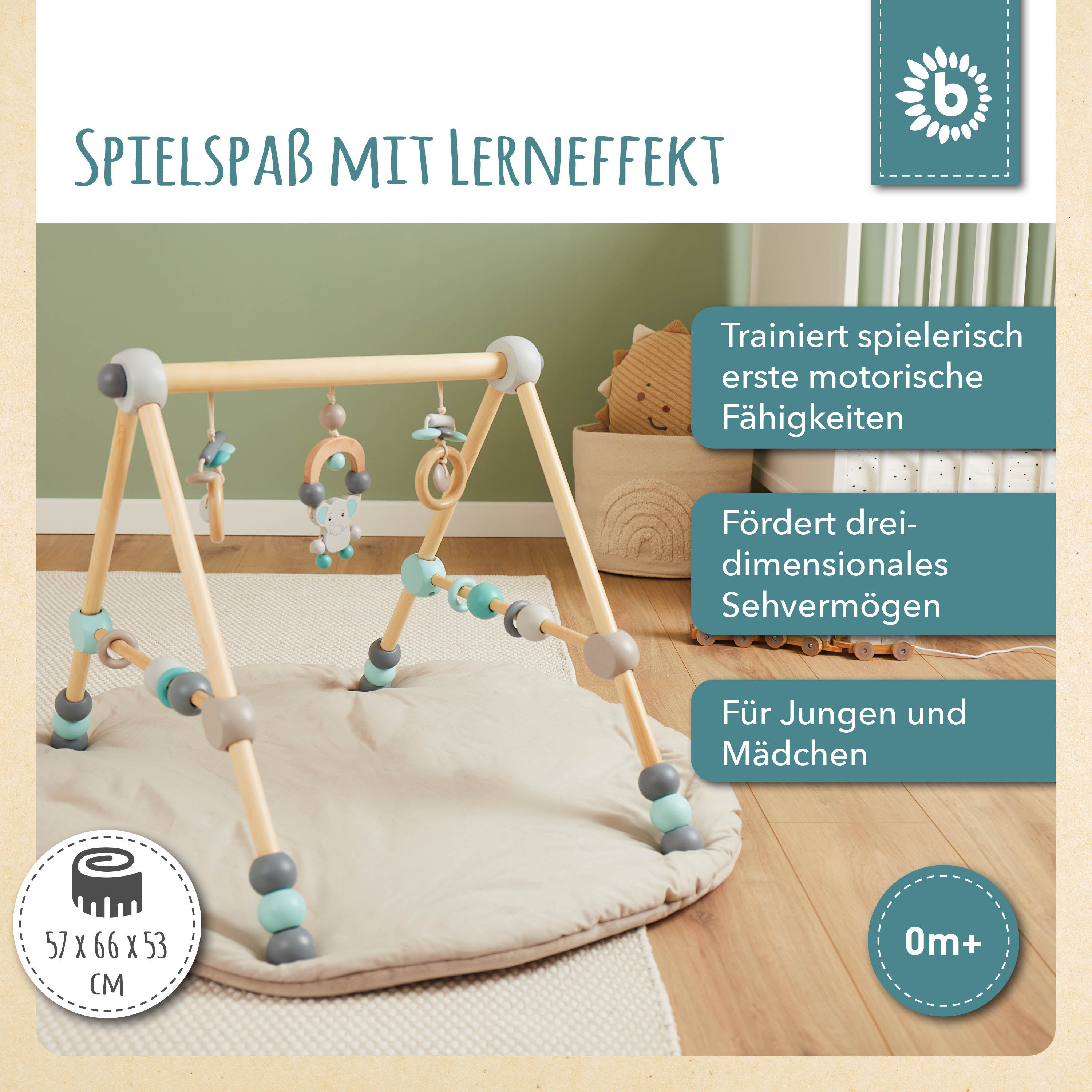 Spielbogen Elefant höhenverstellbar
