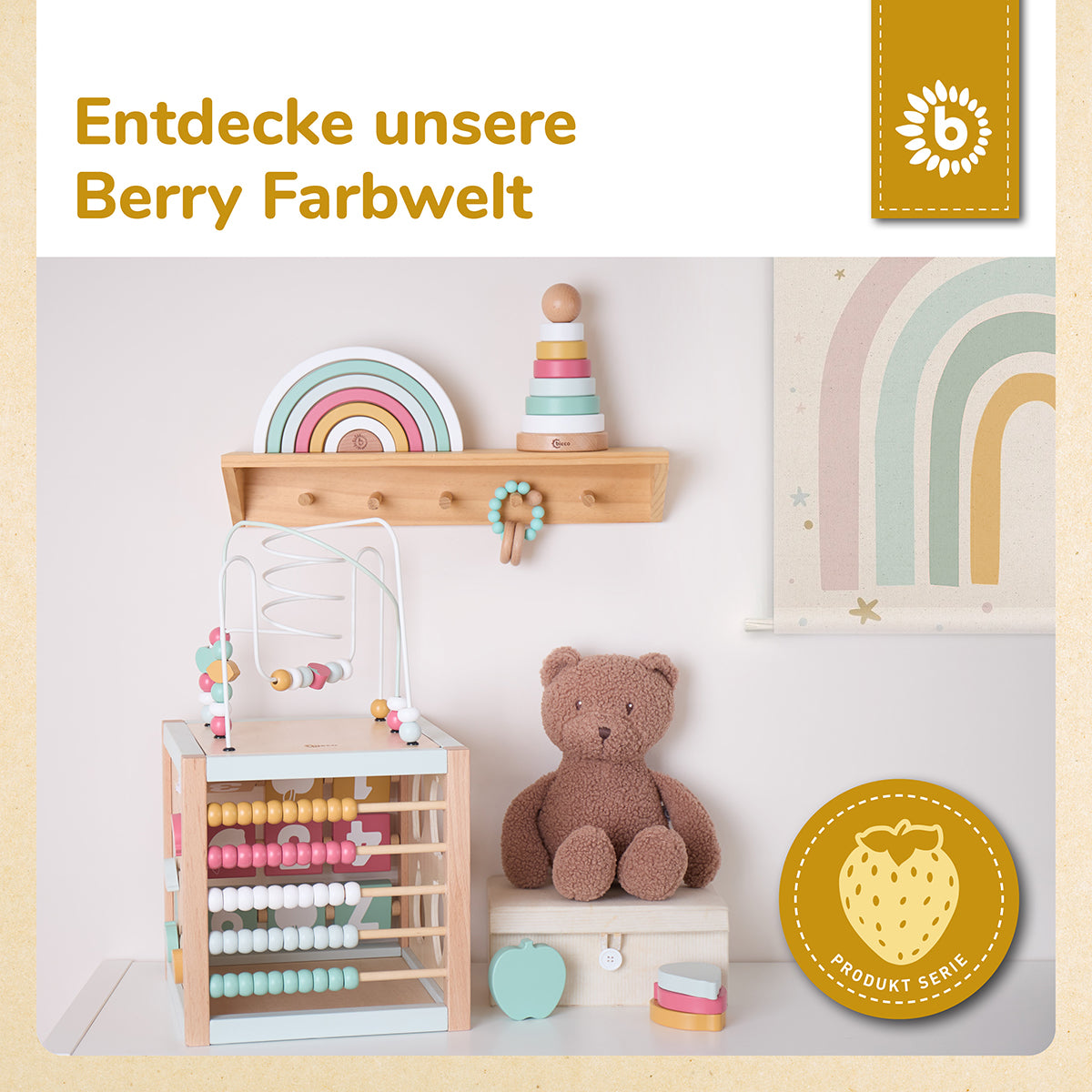 MOTORIKWÜRFEL BERRY XXL FSC®