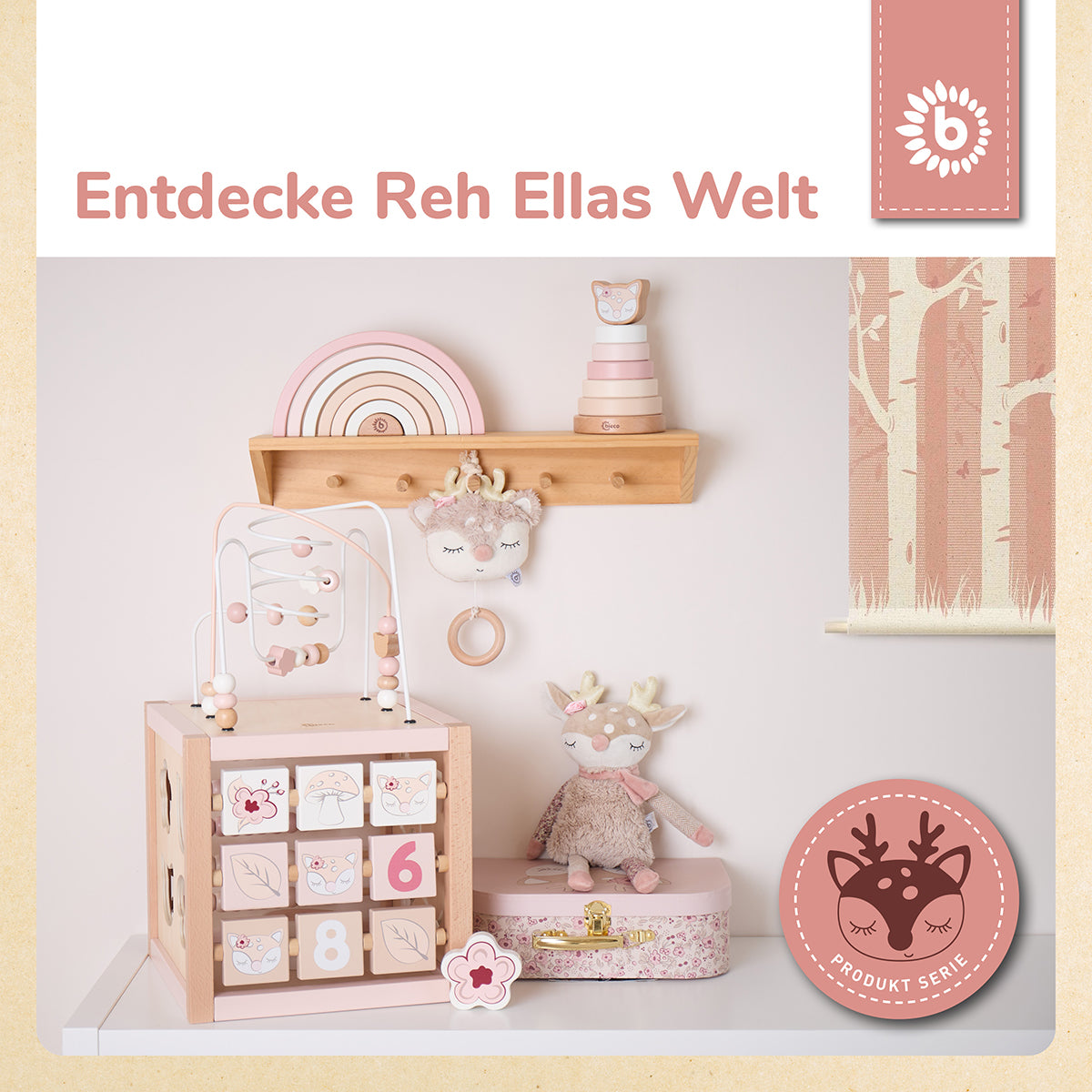 MOTORIKWÜRFEL REH ELLA XXL FSC®