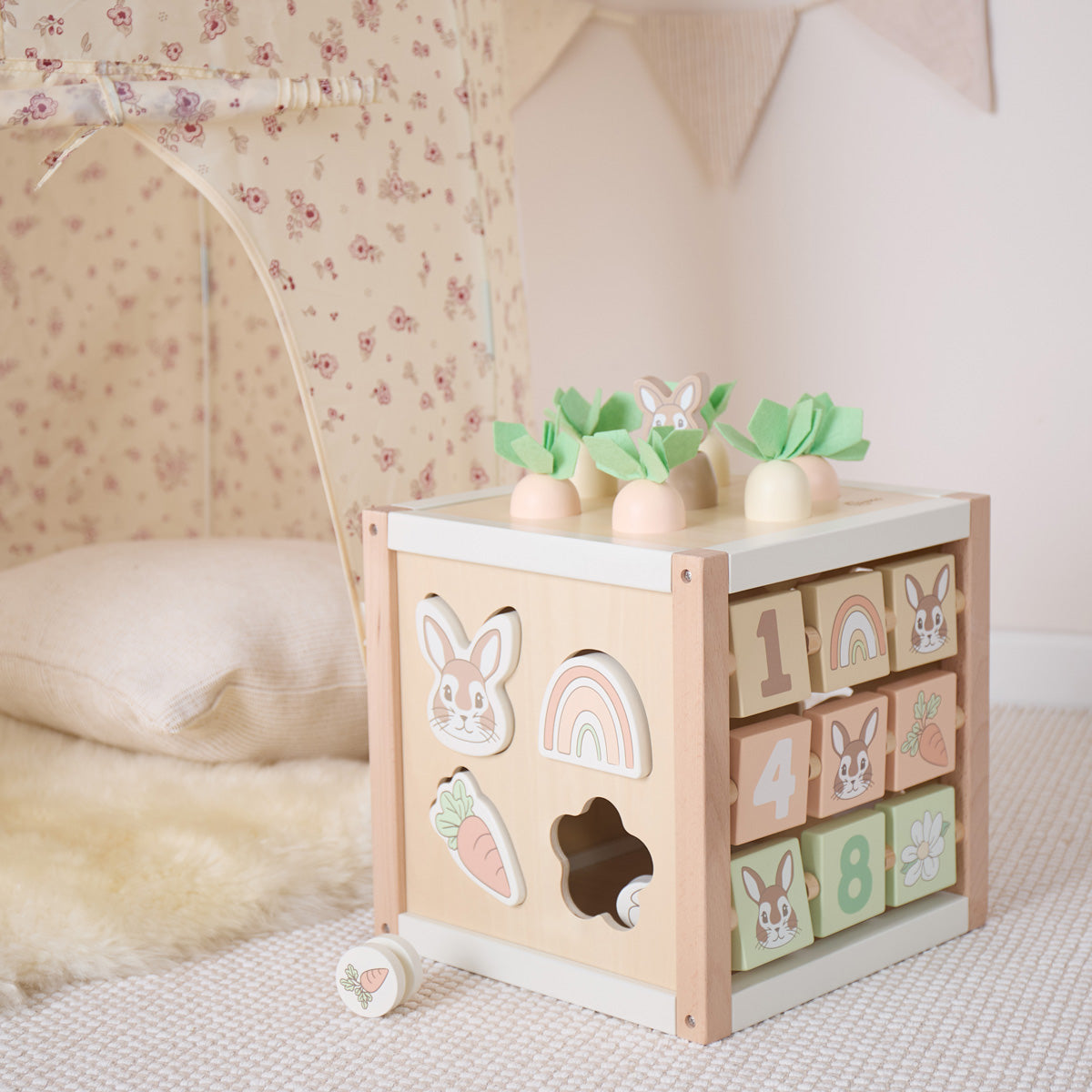 Motorikwürfel Hase Fine XXL