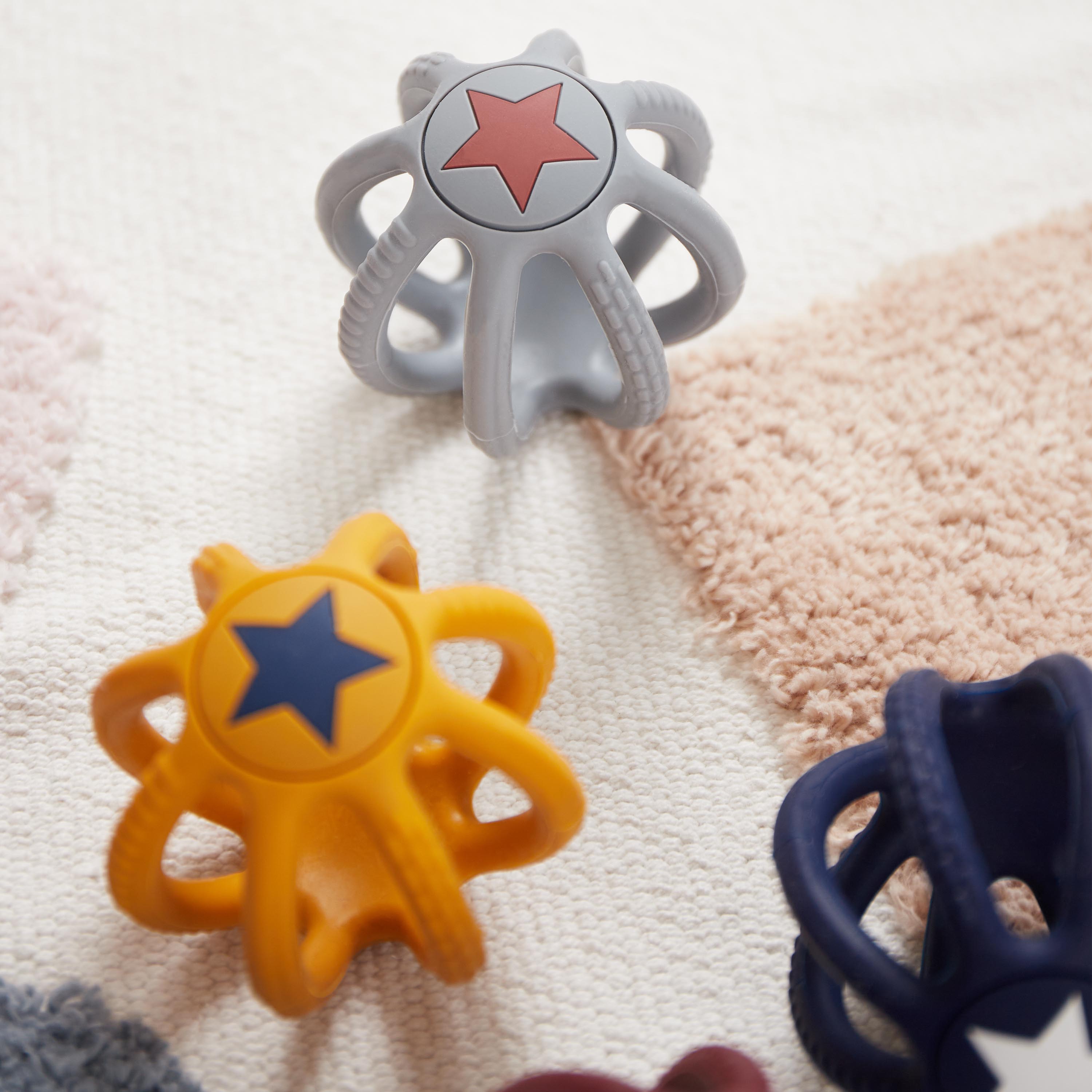 Silikon Beiß- & Greifball 2er Set Sun & Sky