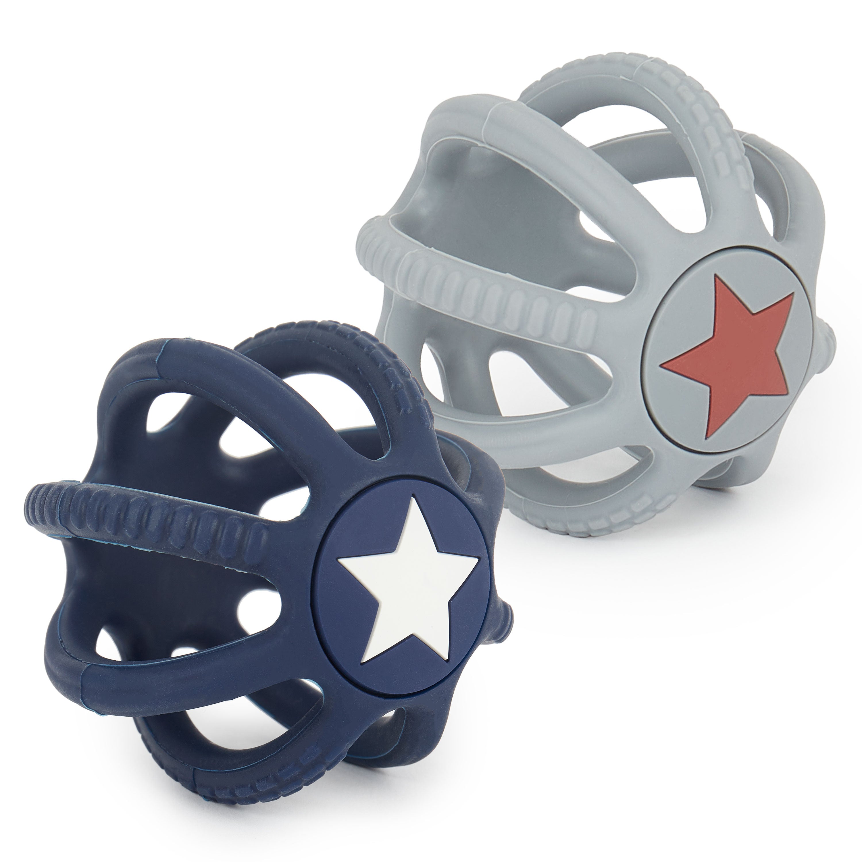 Silikon Beiß- & Greifball 2er Set Night Sky