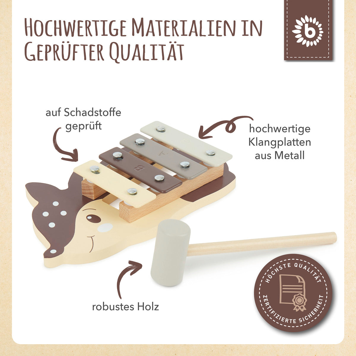 Mini Xylophon Reh FSC®