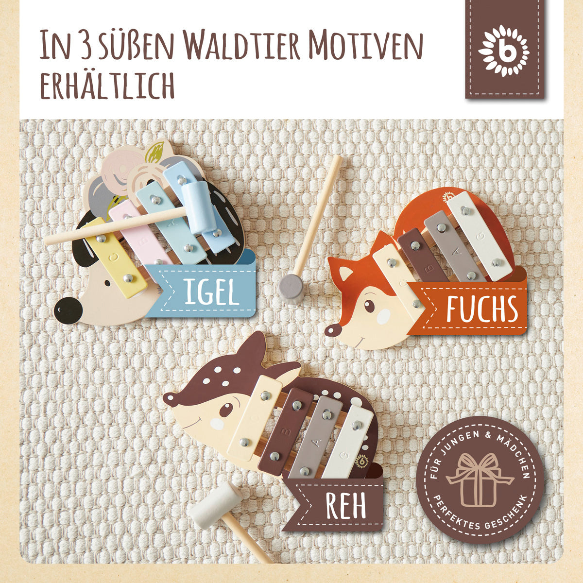 Mini Xylophon Reh FSC®