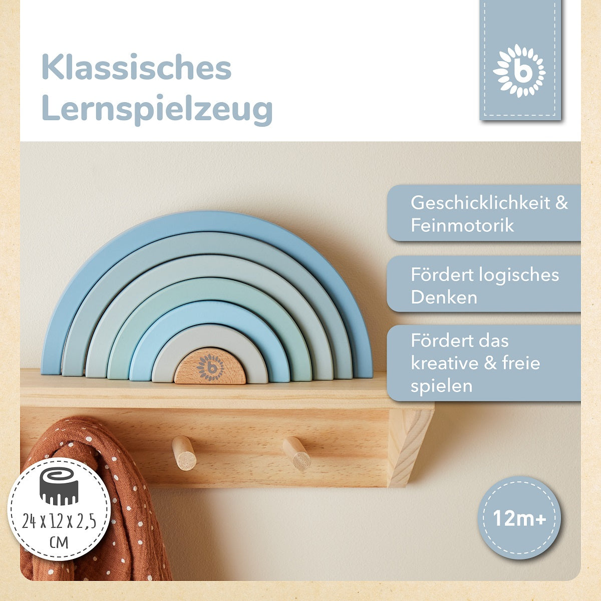 Regenbogen blau FSC®
