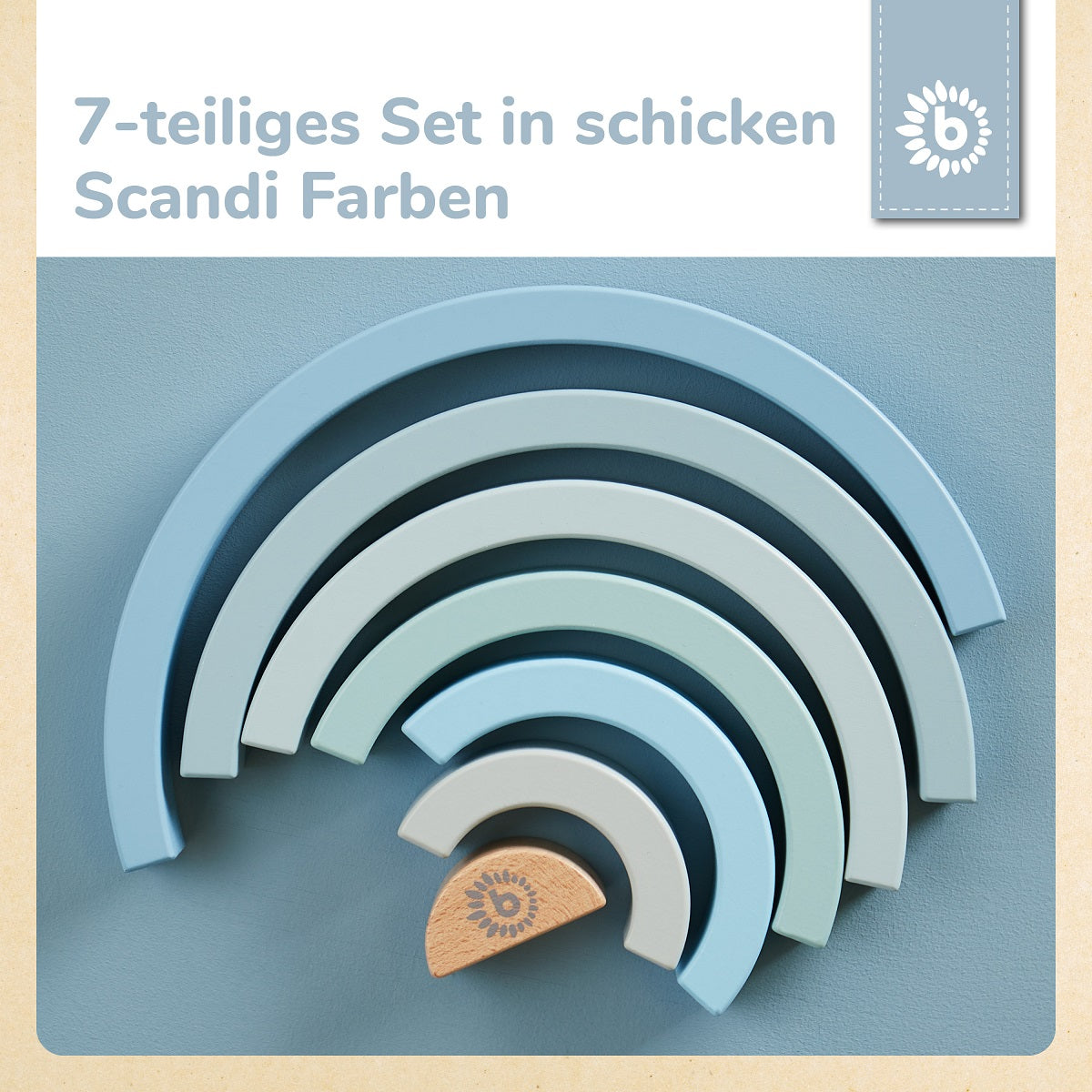 Regenbogen blau FSC®