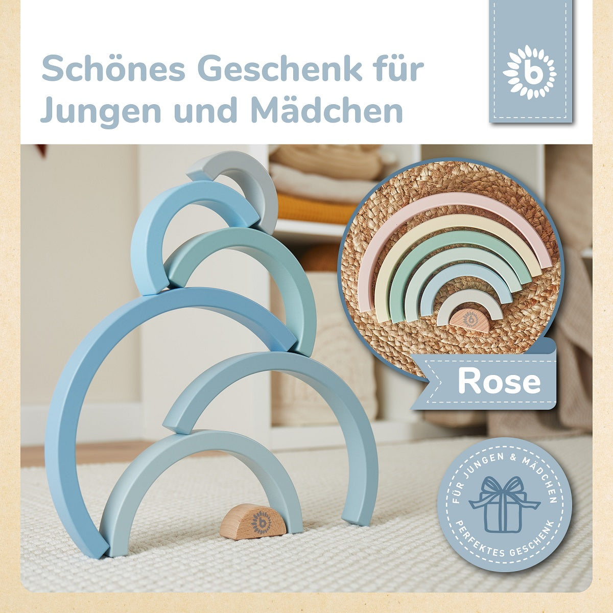 Regenbogen blau FSC®