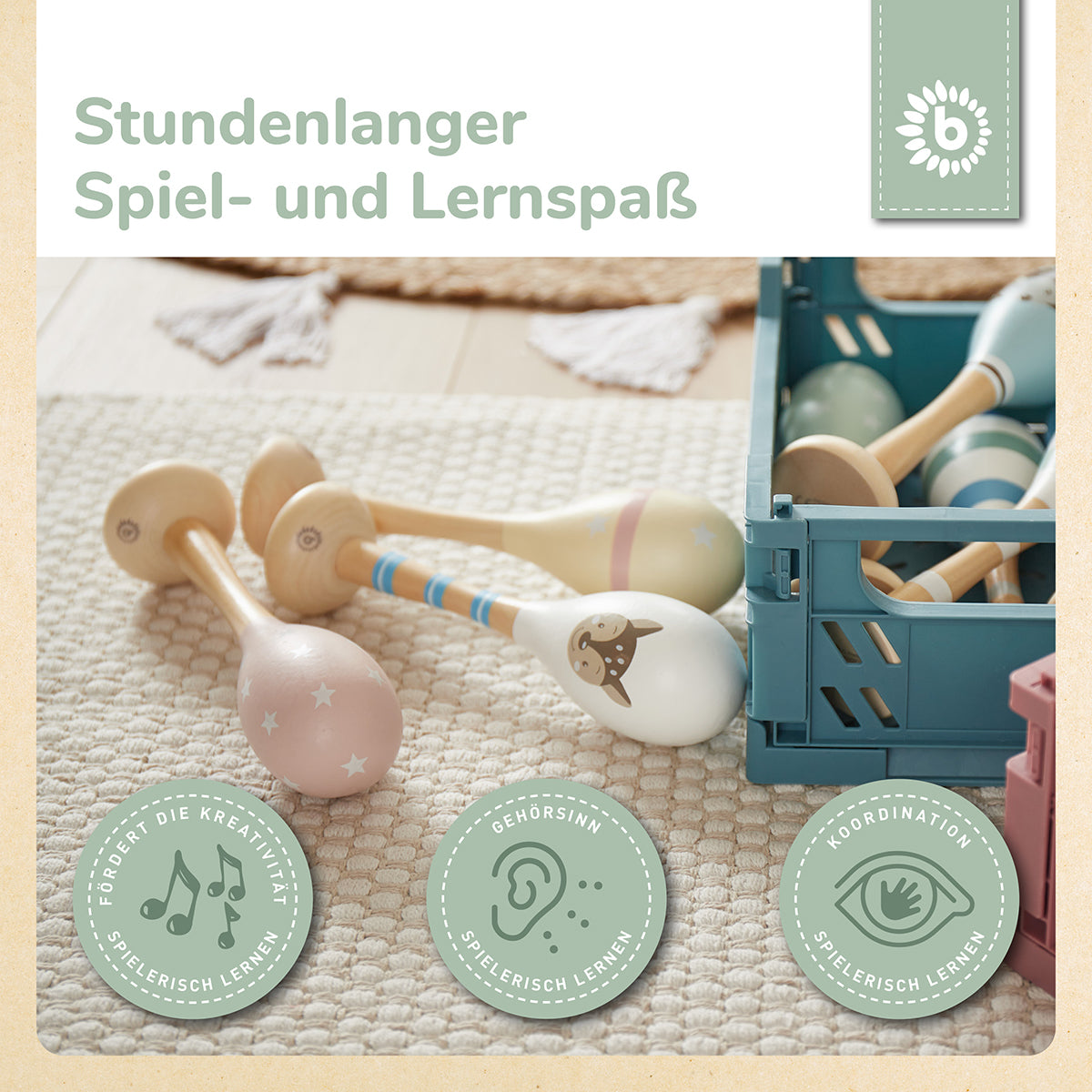 Maracas 2er Set reef