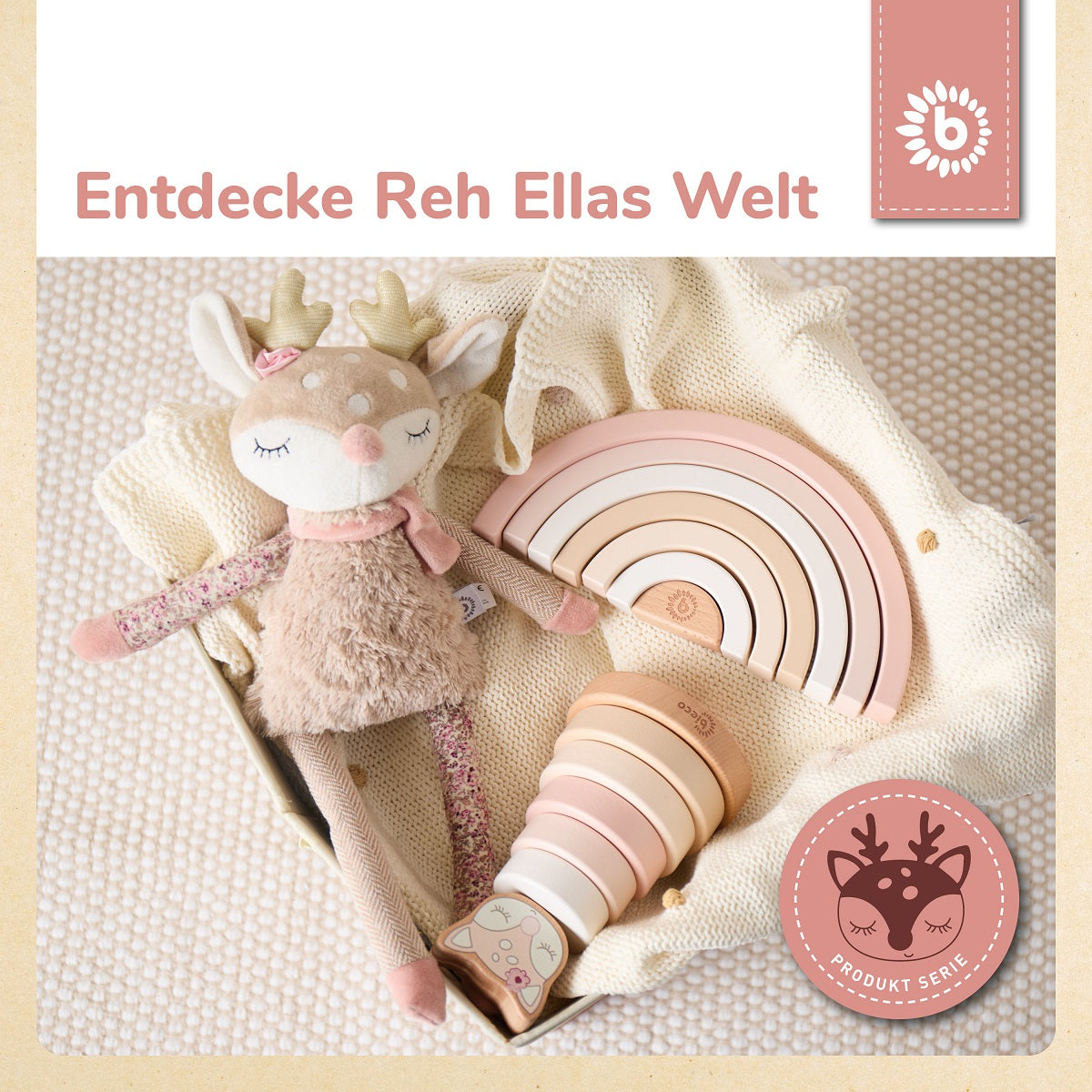 Regenbogen Reh Ella FSC®