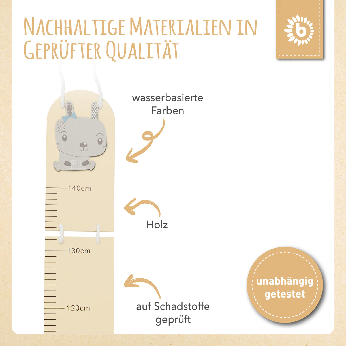 Messlatte Hase