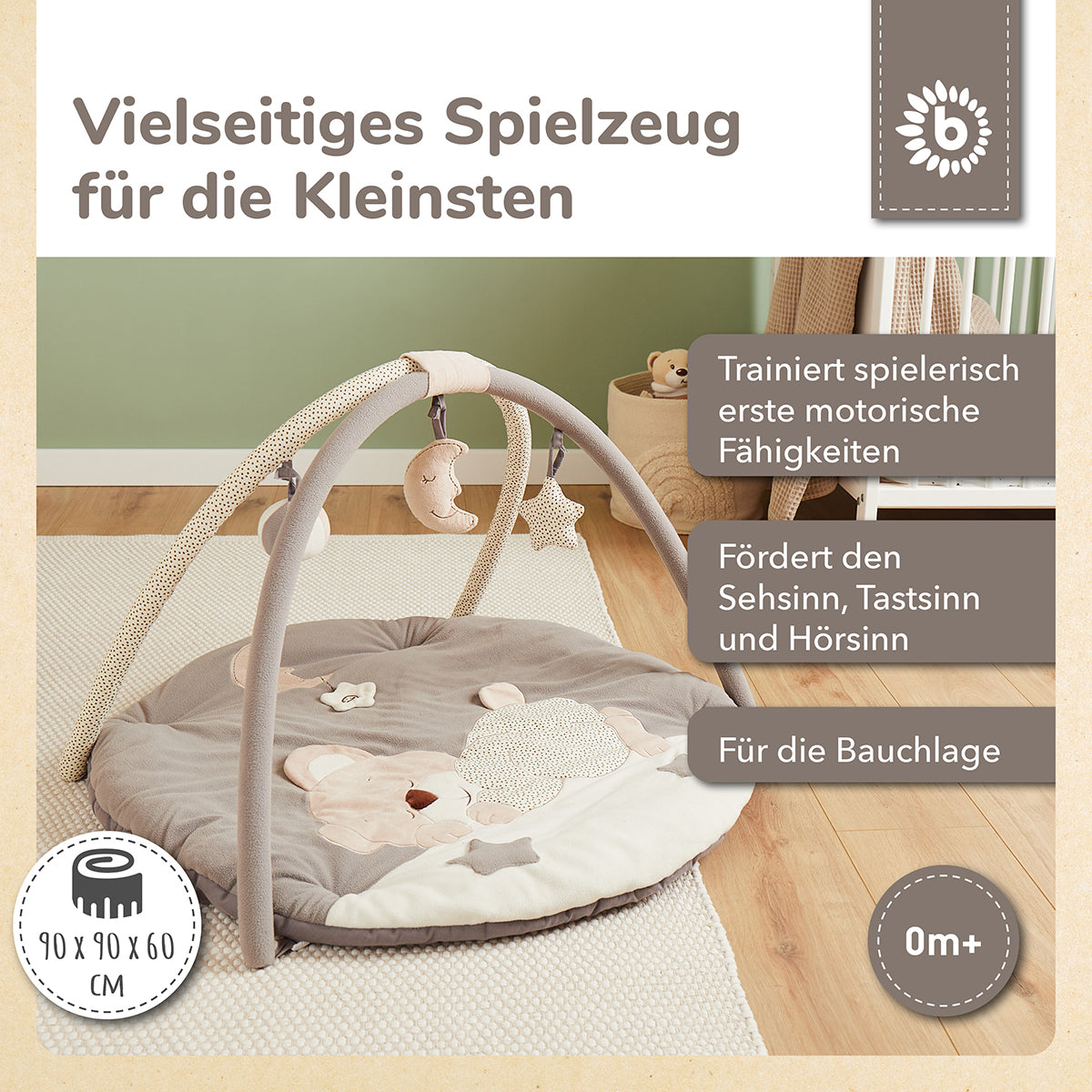 Spieldecke mit Activitybogen
