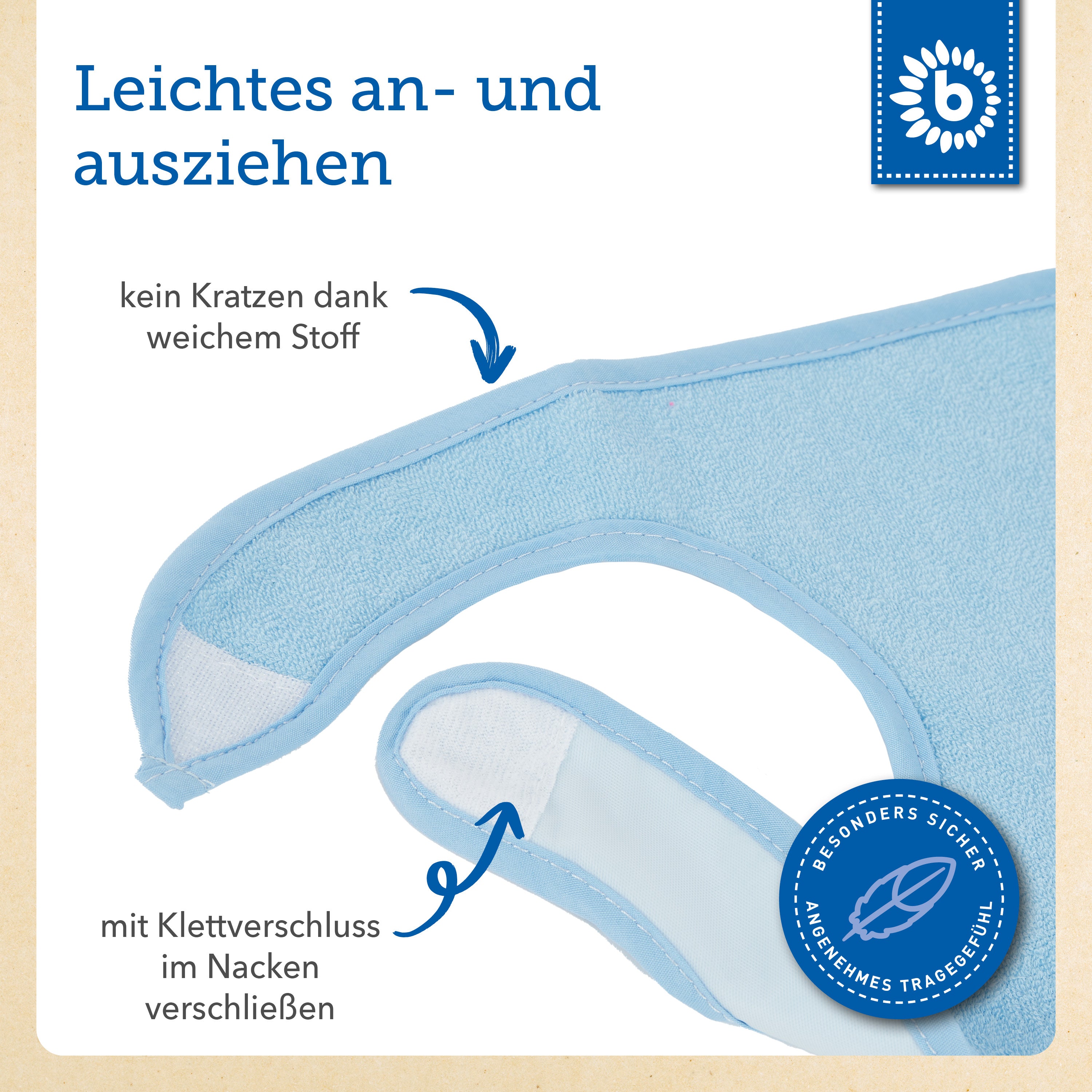 4er Set Lätzchen Ocean